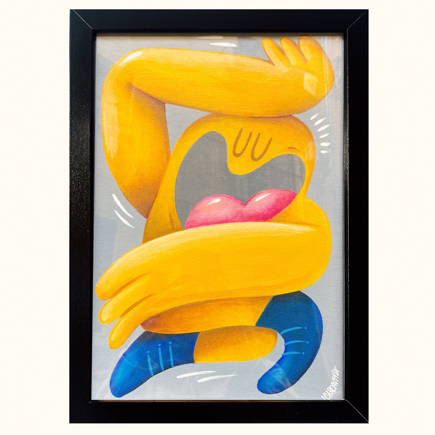 "Cómodo en mi enredo"