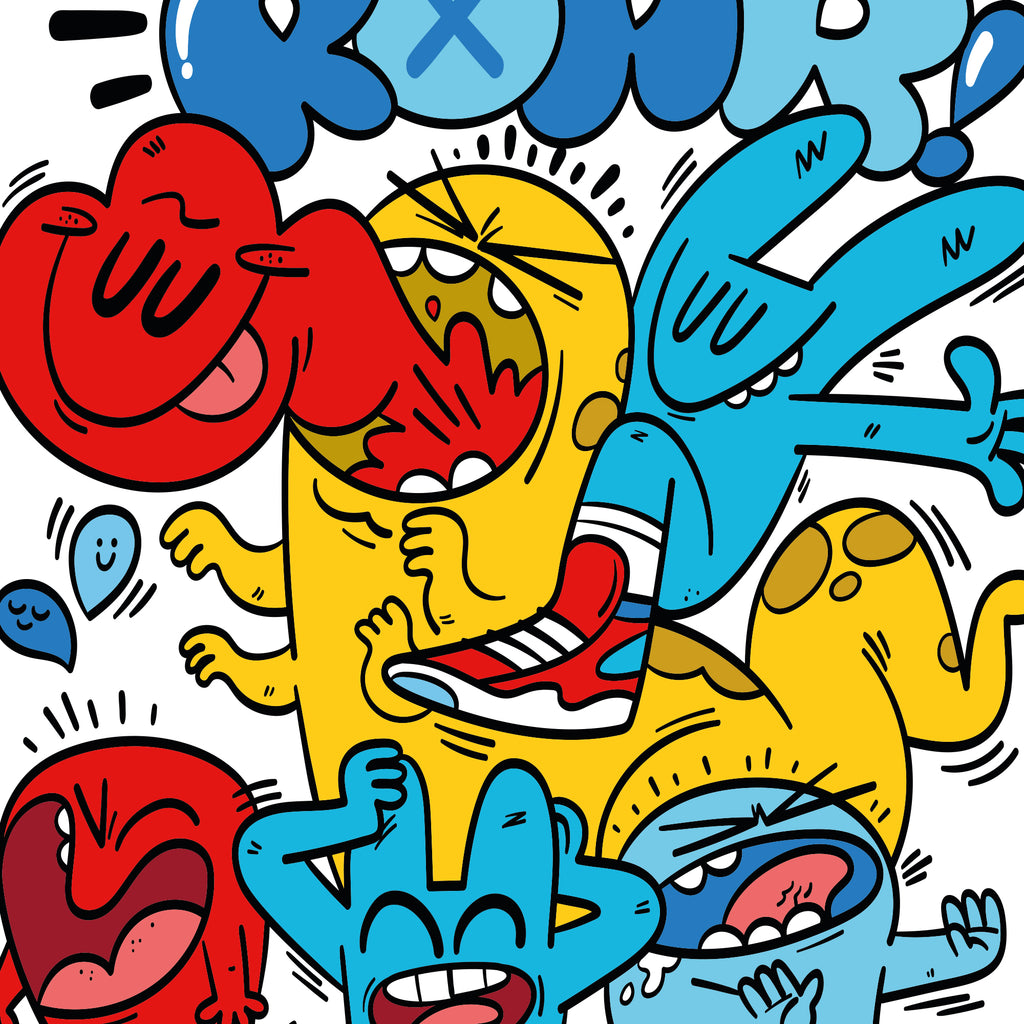 "ROAR!" Classic Baby Short Sleeve Bodysuit